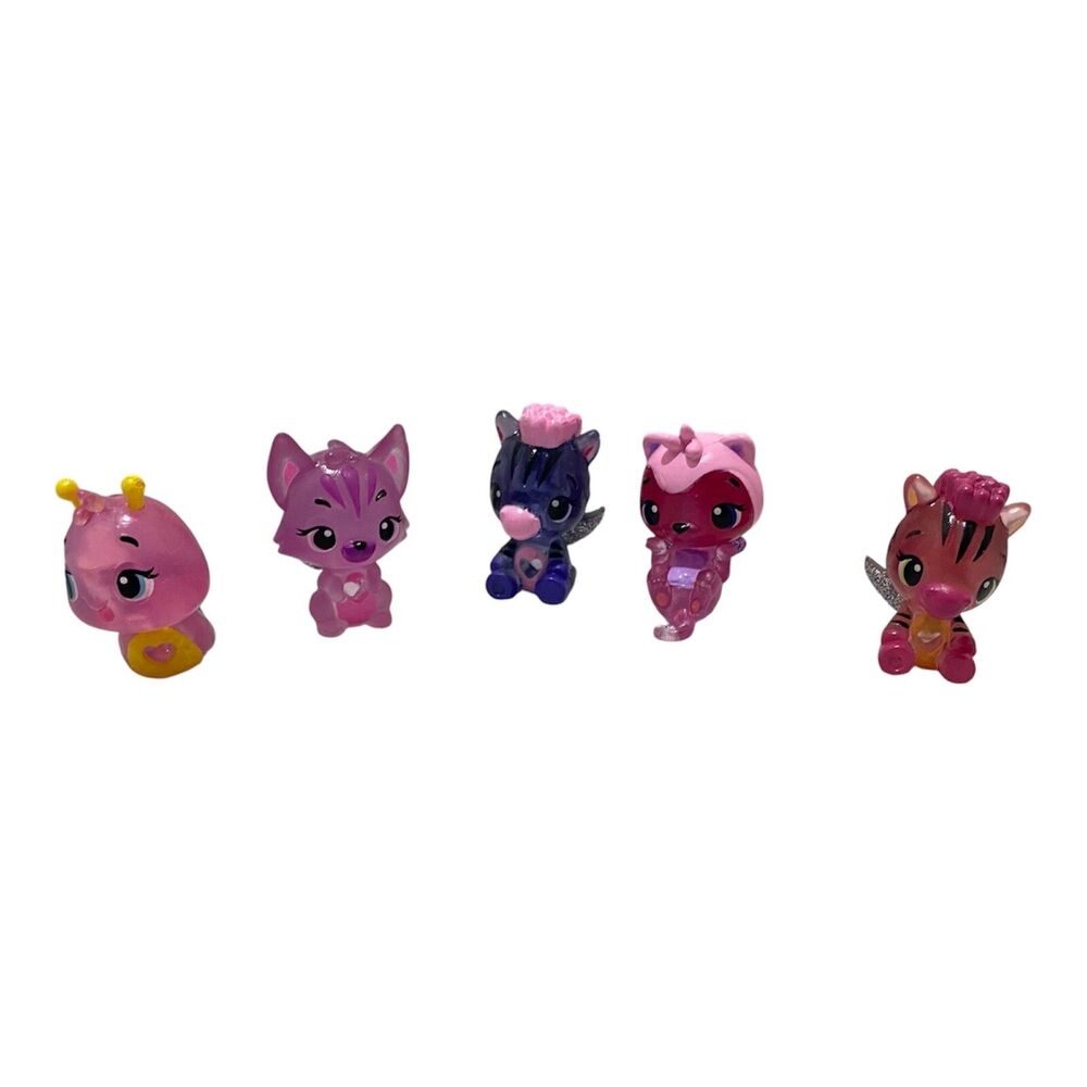 Hatchimals Lot of 5 Mini Figures Colleggtibles Miniature Animal Toy